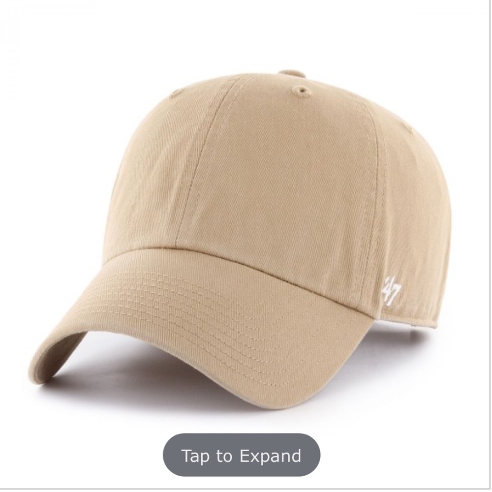 ‘47 Plain Tan Baseball Hat